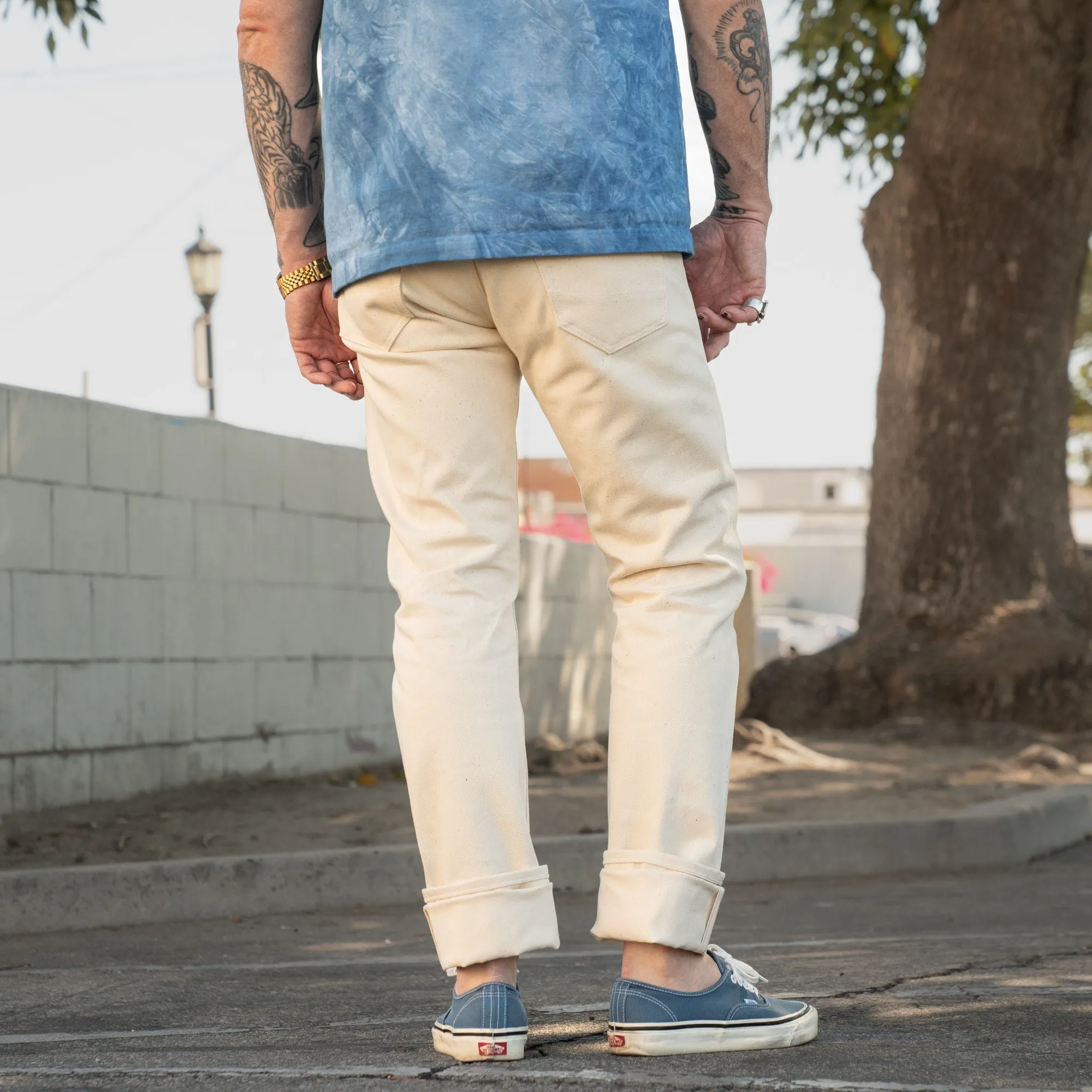 Rogue Territory 14oz Ecru Denim Stanton FINAL SALE