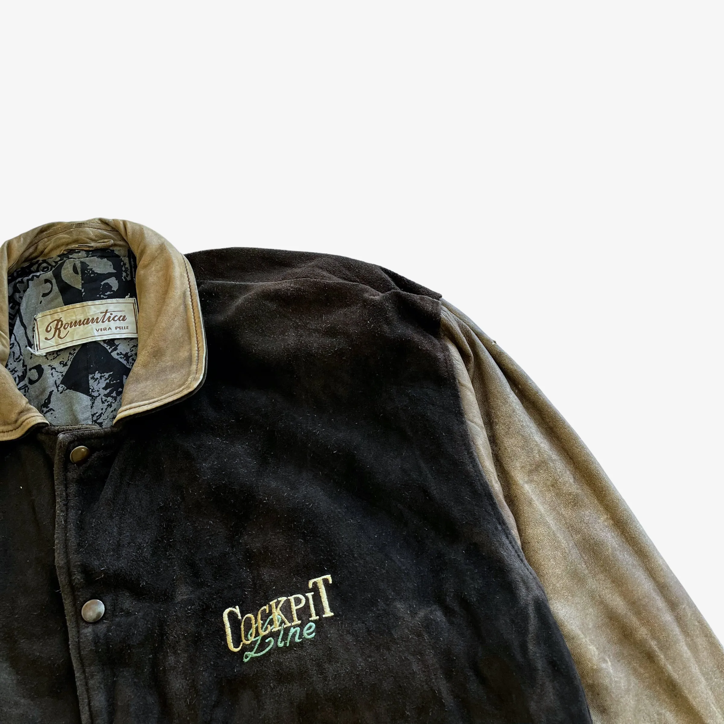 Romantica Cockpit Line Leather Jacket