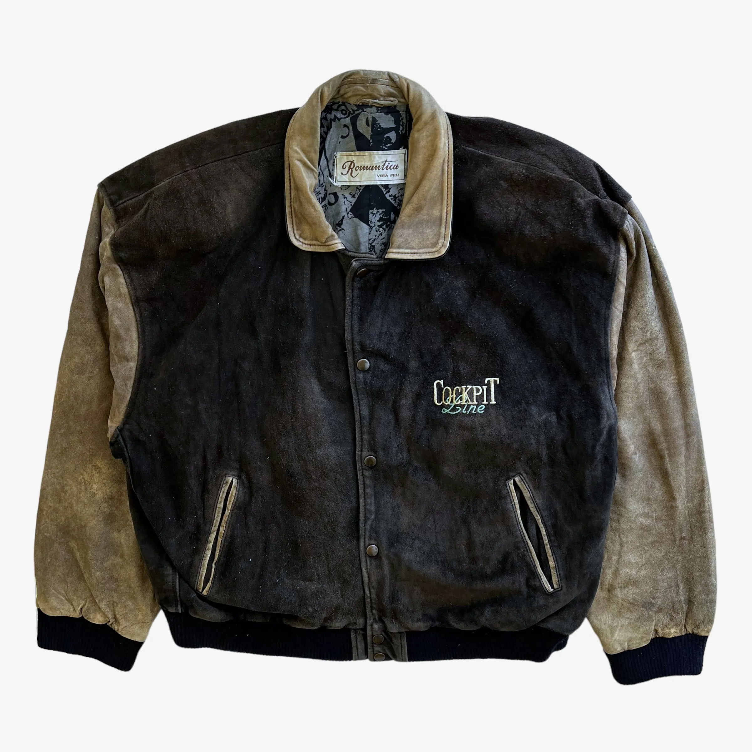 Romantica Cockpit Line Leather Jacket
