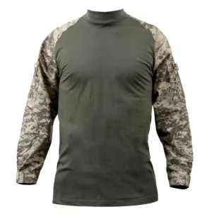 Rothco Mens Military NYCO FR Fire Retardant Combat Shirt - ACU Digital Camo - Size  3XL