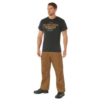 Rothco Military Grade Workwear Graphic T-Shirt Black 11340 11341