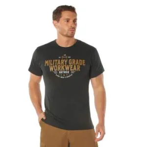 Rothco Military Grade Workwear Graphic T-Shirt Black 11340 11341