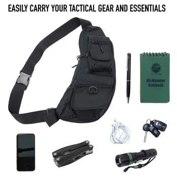 Rothco Tactical Crossbody Bag Black 25980