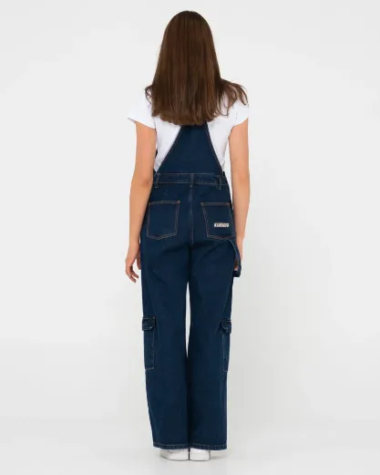 Rusty Denim Overalls