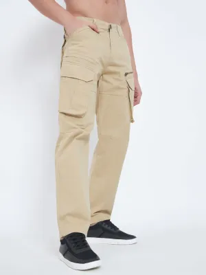 SAINT JONES-CREAM COTTON CARGO 8-POCKETS