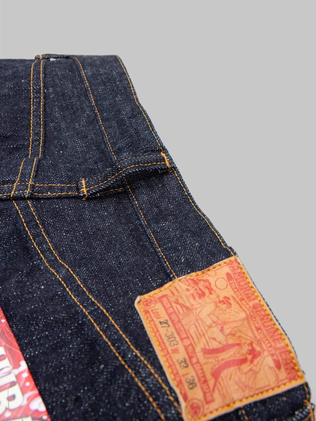 Samurai Jeans S5100VX 17oz Zero  High Rise Regular Straight Jeans
