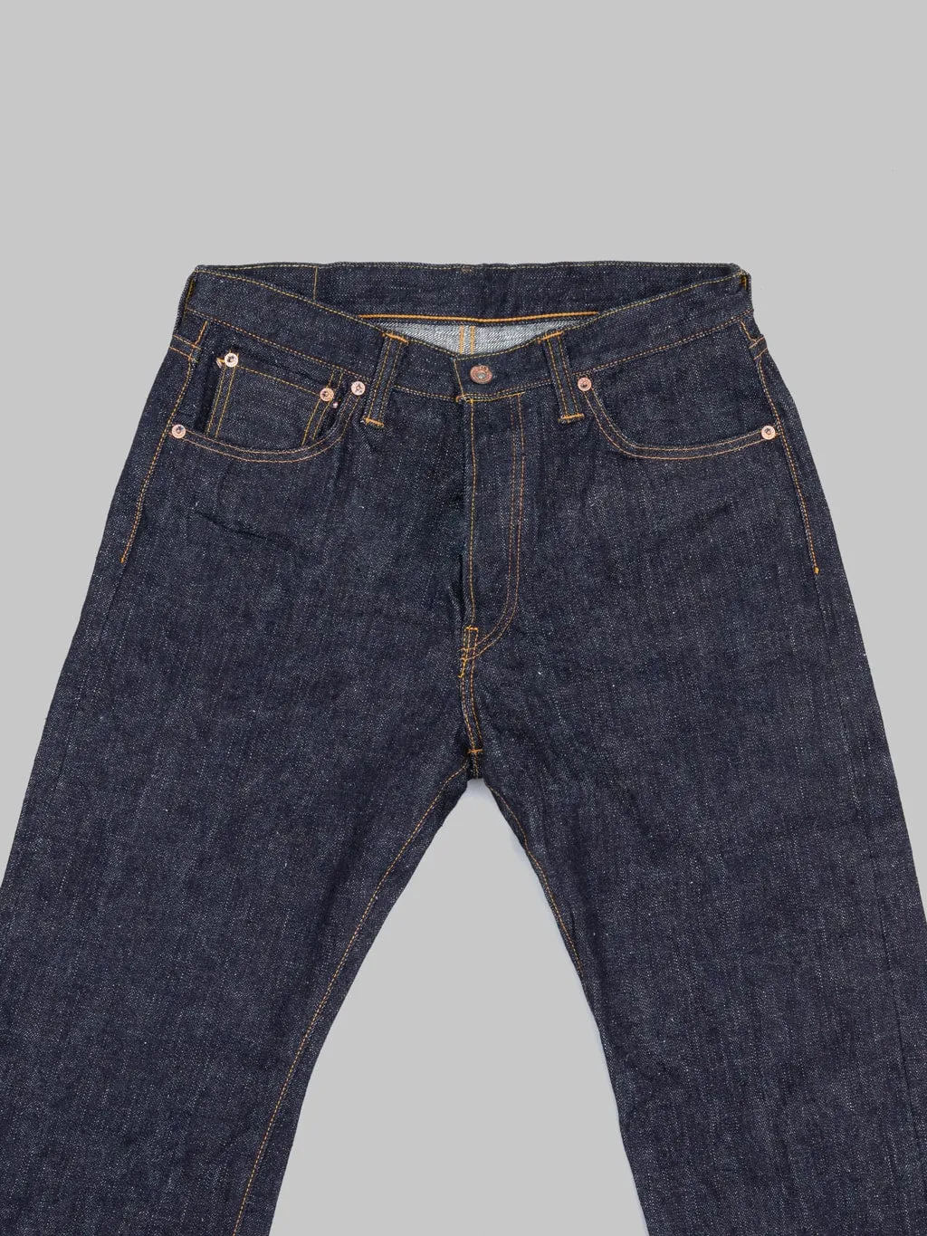 Samurai Jeans S5100VX 17oz Zero  High Rise Regular Straight Jeans