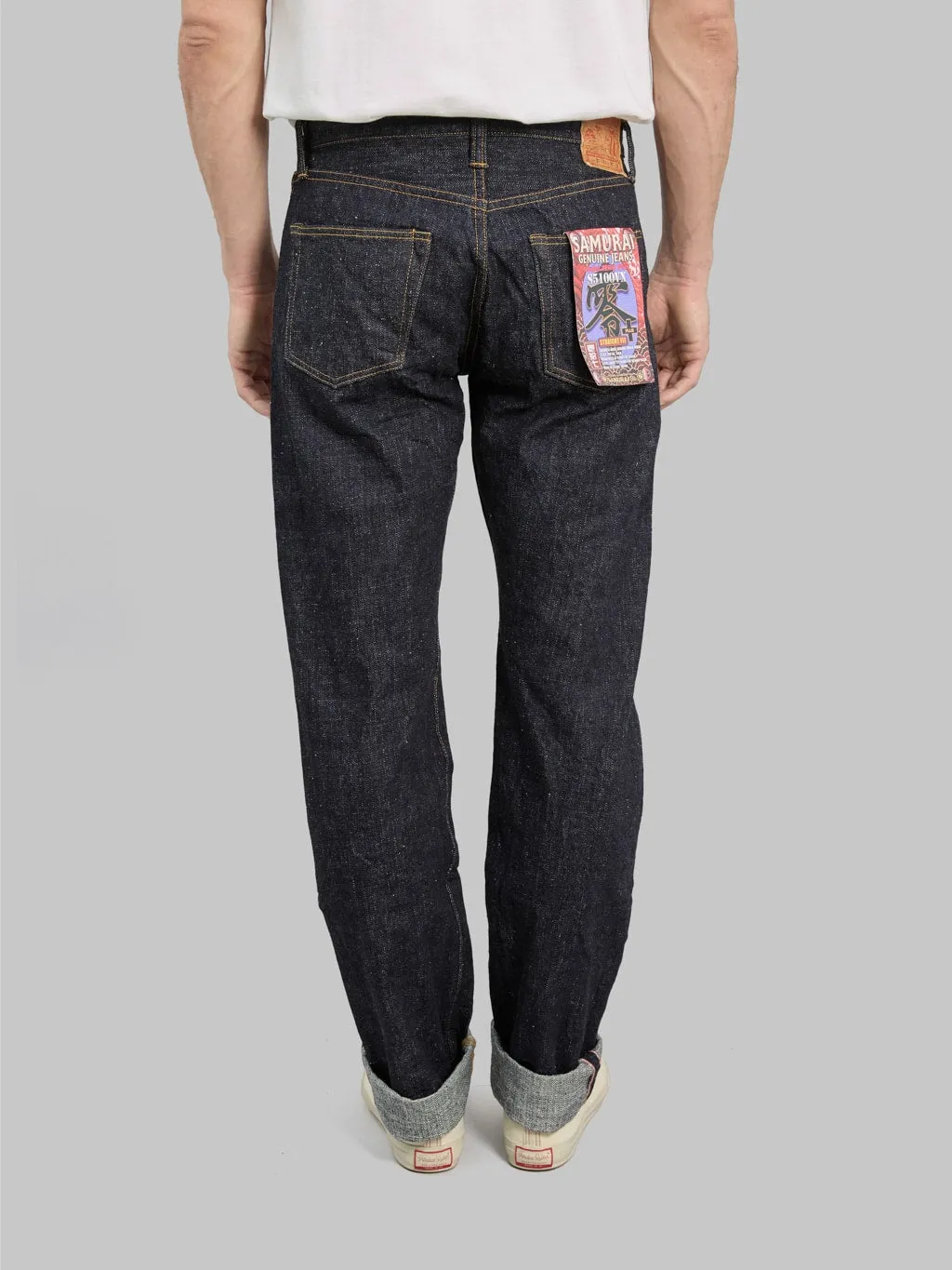 Samurai Jeans S5100VX 17oz Zero  High Rise Regular Straight Jeans