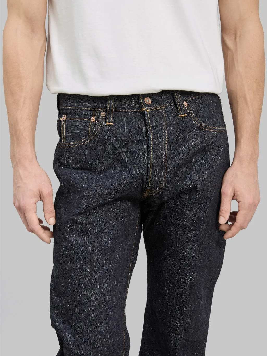 Samurai Jeans S5100VX 17oz Zero  High Rise Regular Straight Jeans