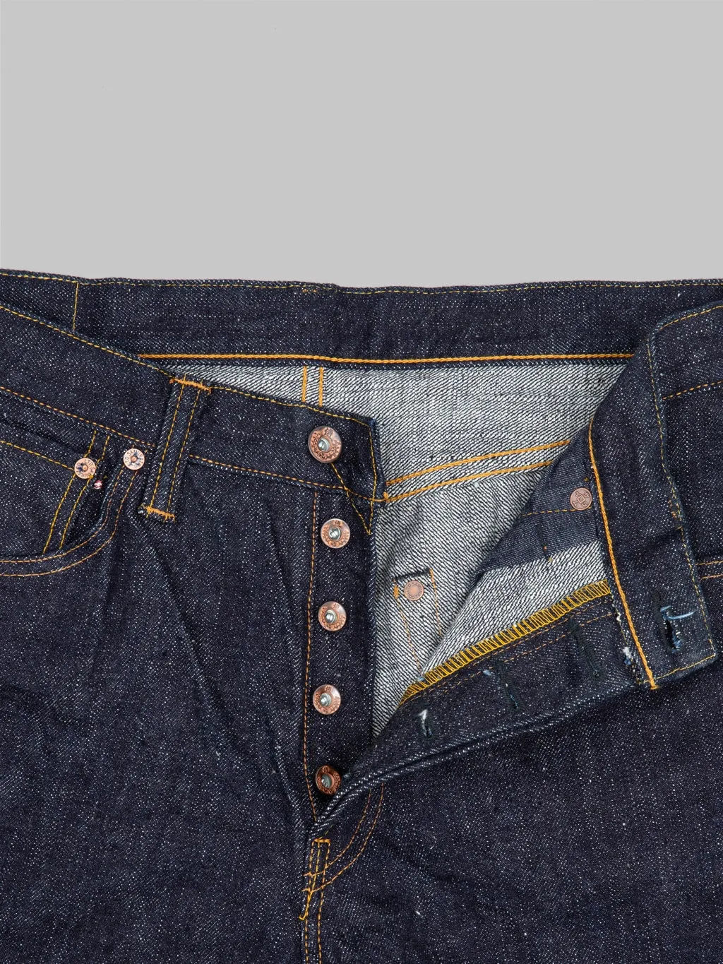 Samurai Jeans S5100VX 17oz Zero  High Rise Regular Straight Jeans