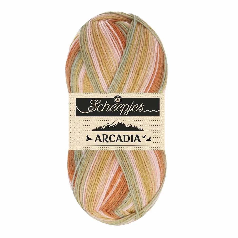 Scheepjes Arcadia 4 Ply Sock Yarn