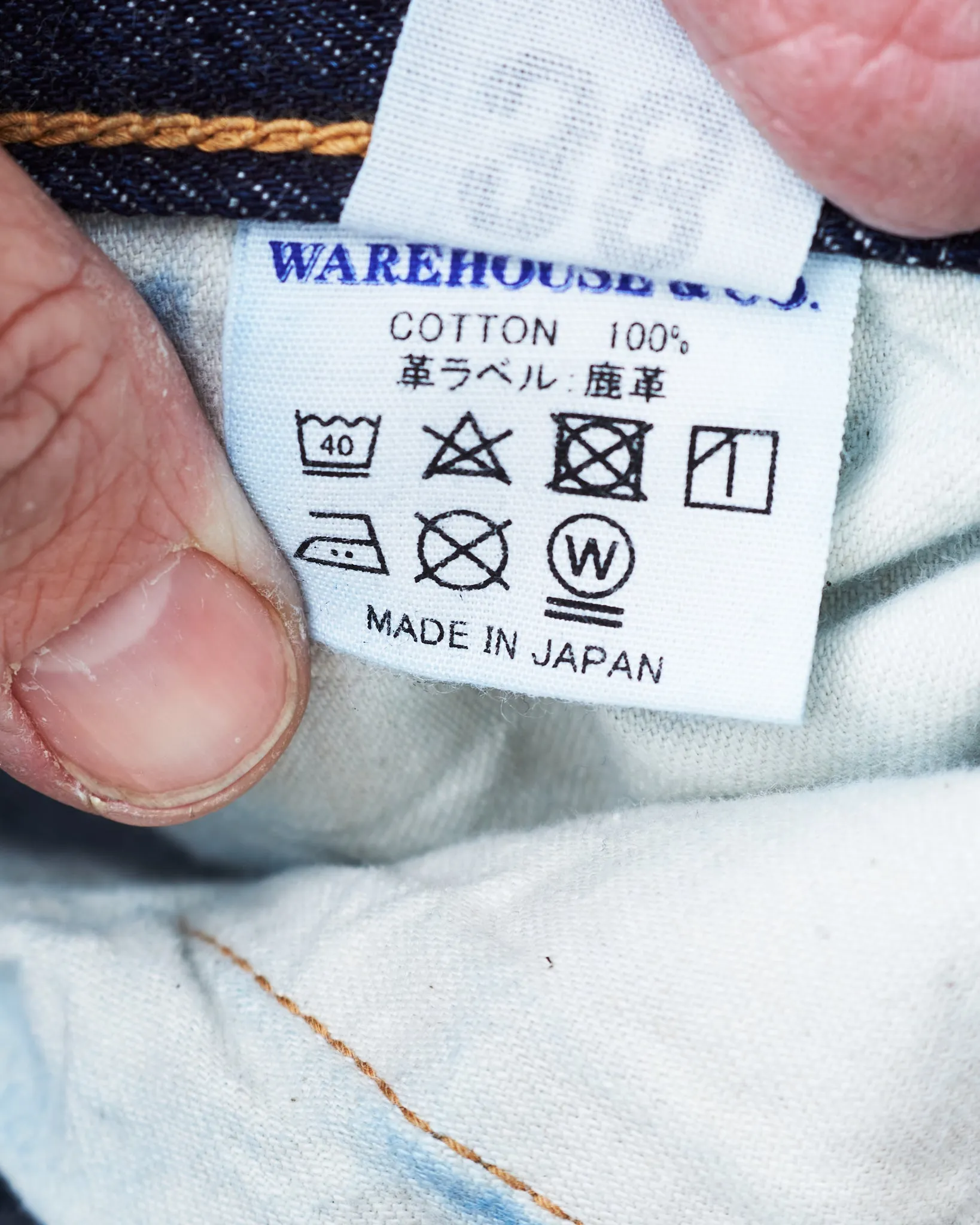 Second hand Warehouse & Co Lot 800xx Jeans W 38 / L 32