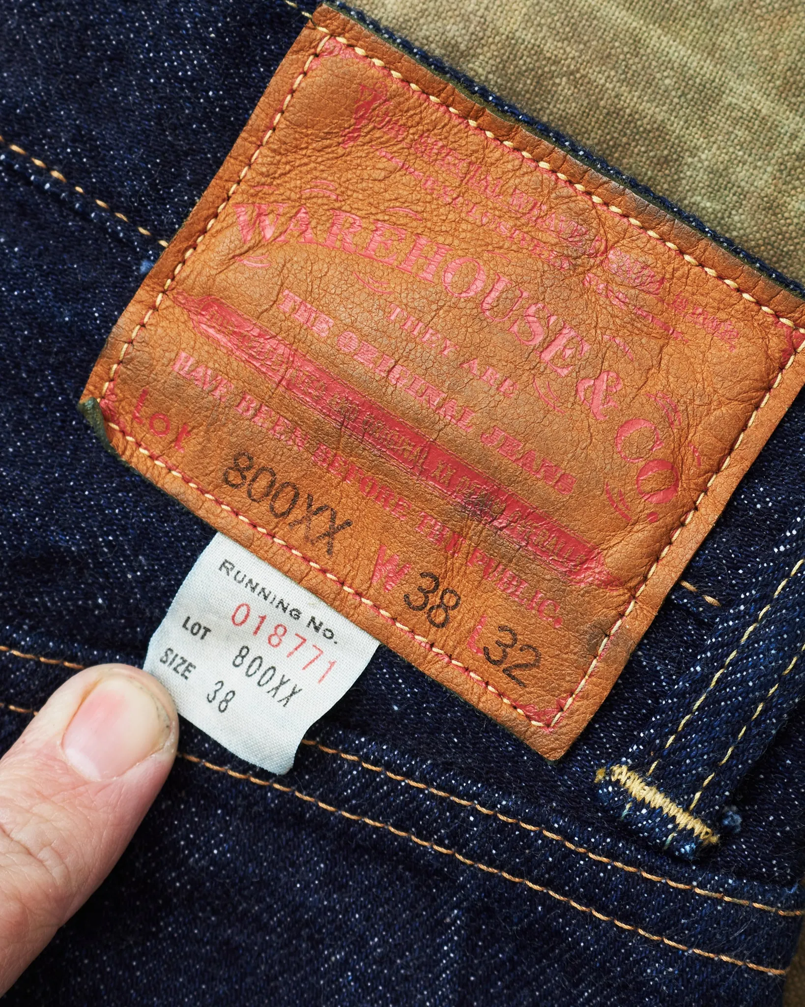 Second hand Warehouse & Co Lot 800xx Jeans W 38 / L 32