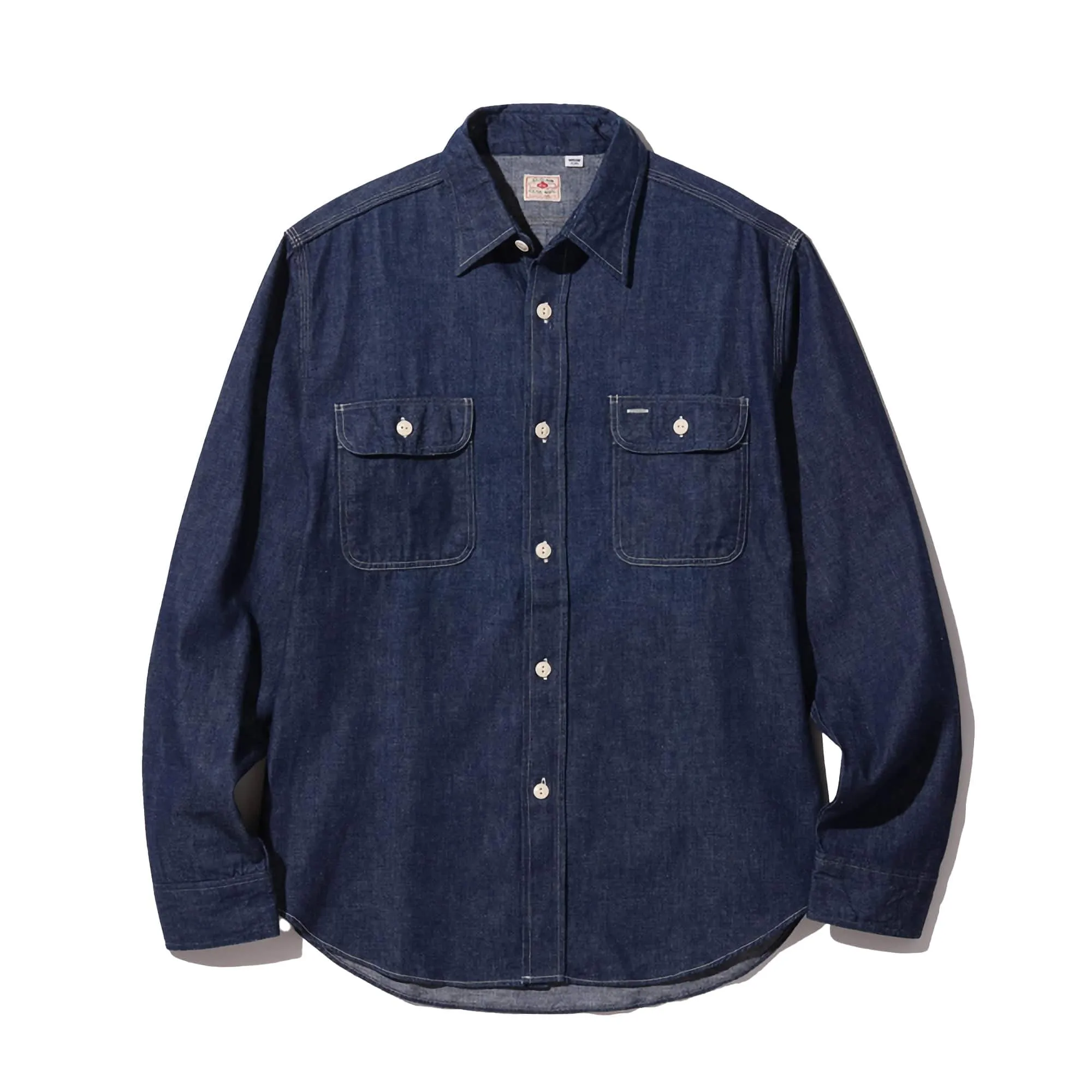 Selvedge Denim Work Shirt - Indigo