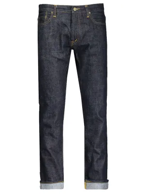 Selvedge Straight Leg Jeans - Indigo