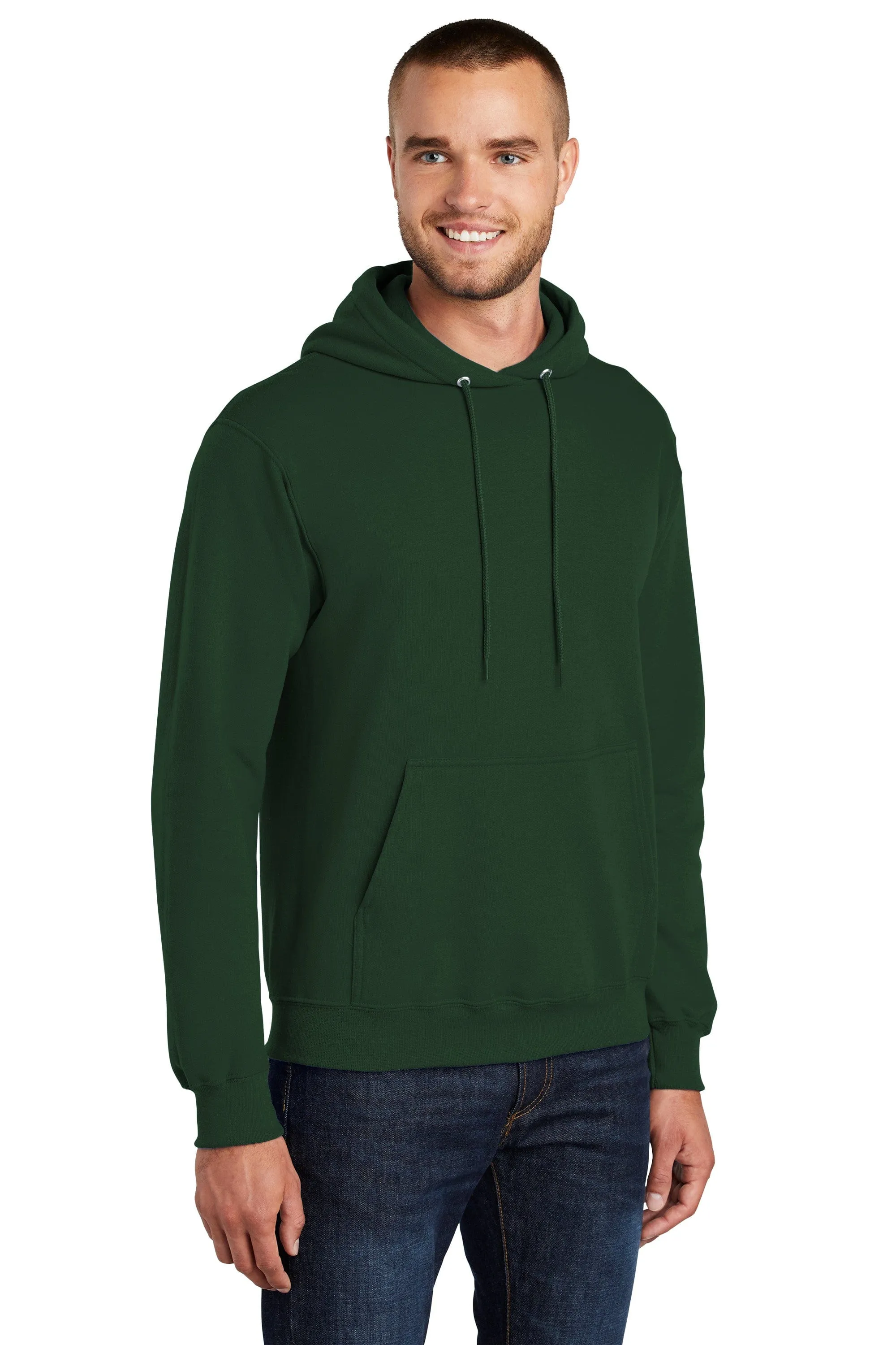 Short Men's Premium Fleece Pullover Hoodie Sweatshirt  - 4 Colors *NEW*
