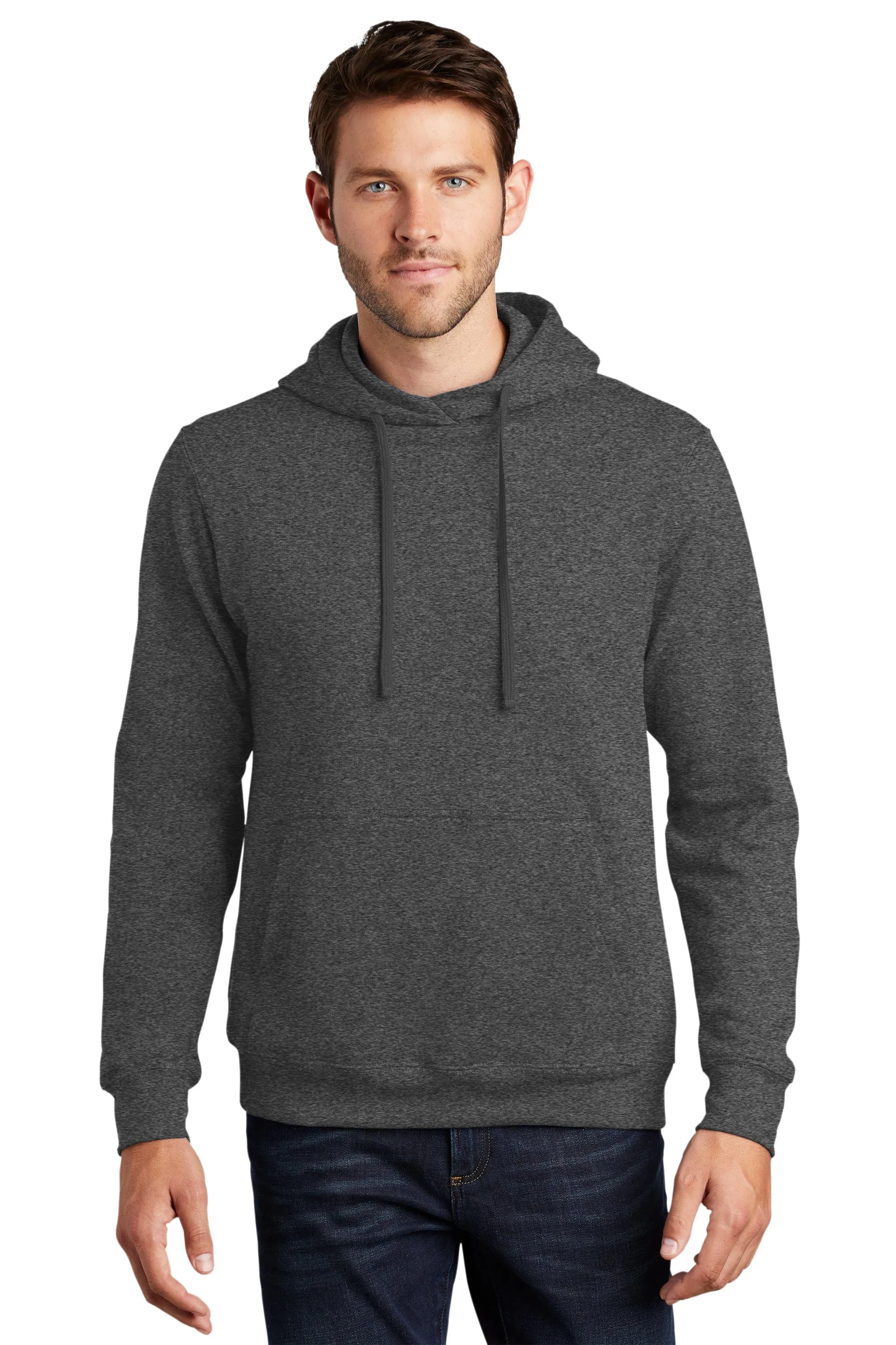 Short Men's Premium Fleece Pullover Hoodie Sweatshirt  - 4 Colors *NEW*