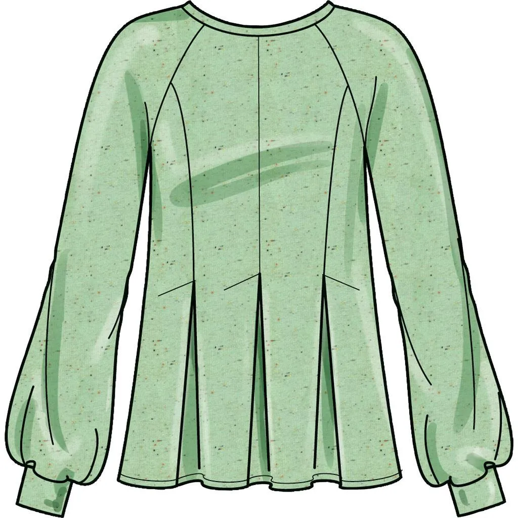 Simplicity Sewing Pattern S9384 Misses' Sweatshirts