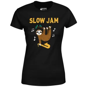 Slow Jam Sloth - Women's T-Shirt