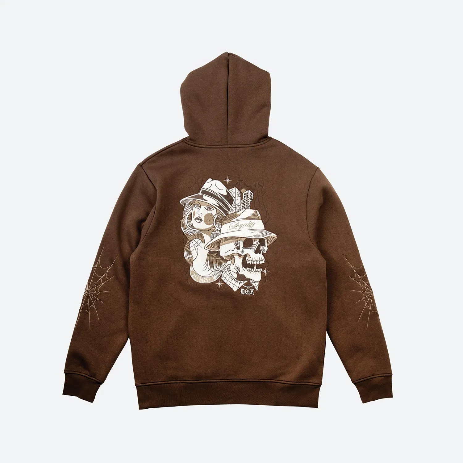 Soreno Embroidered Hooded Fleece