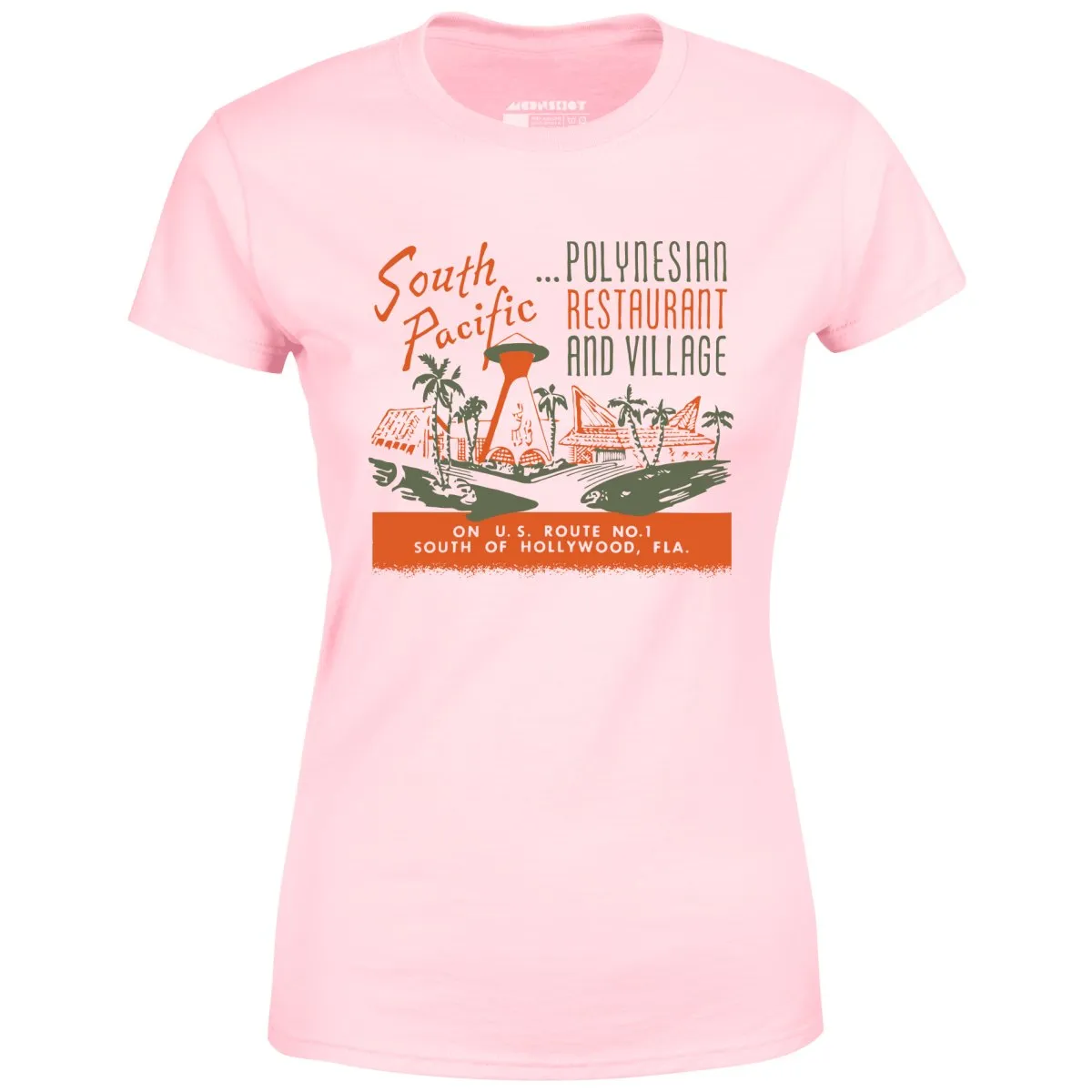 South Pacific - Hallandale Beach, FL - Vintage Tiki Bar - Women's T-Shirt