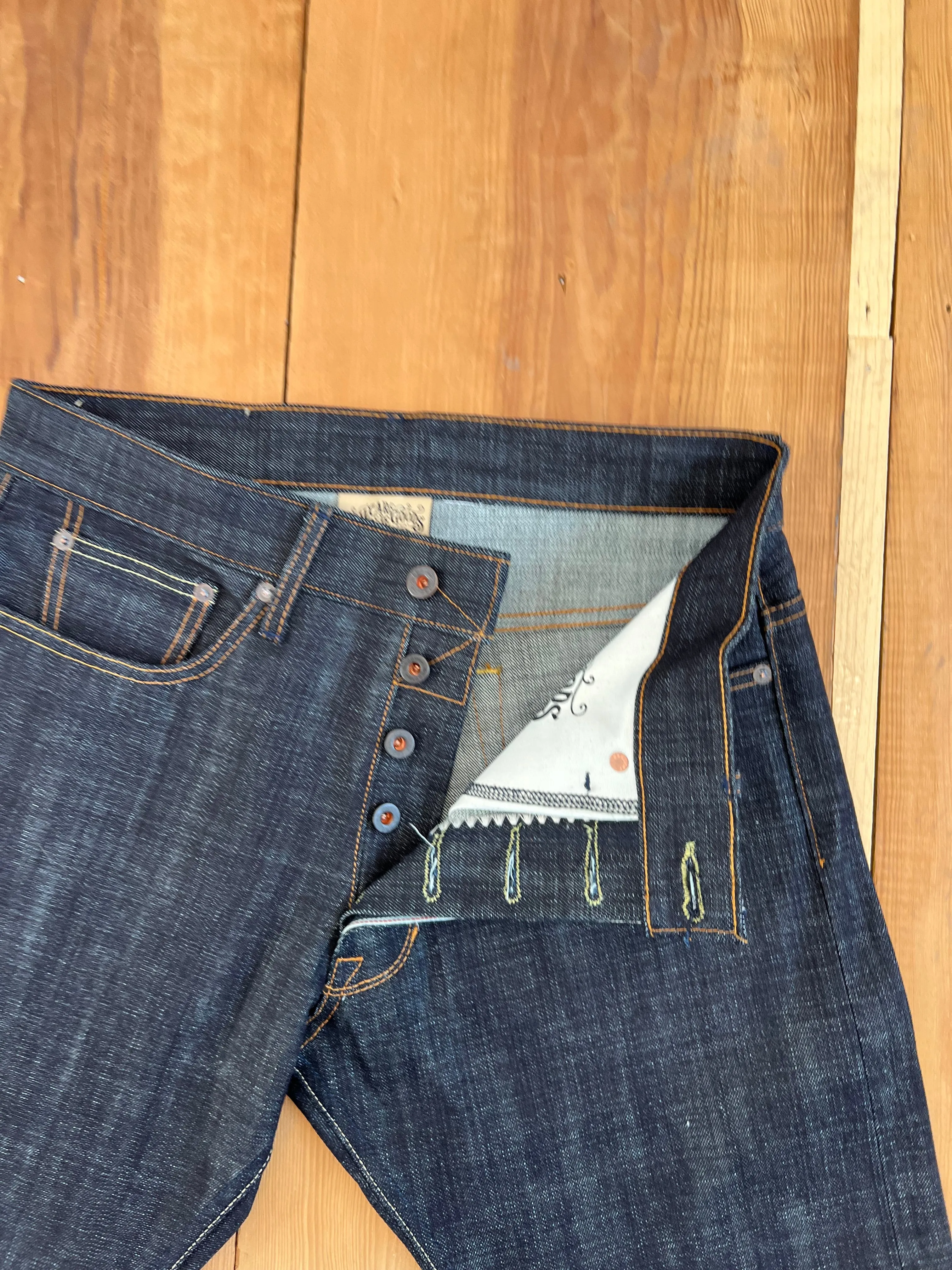 Spikes X075 14.5 oz Cone Mills Selvedge