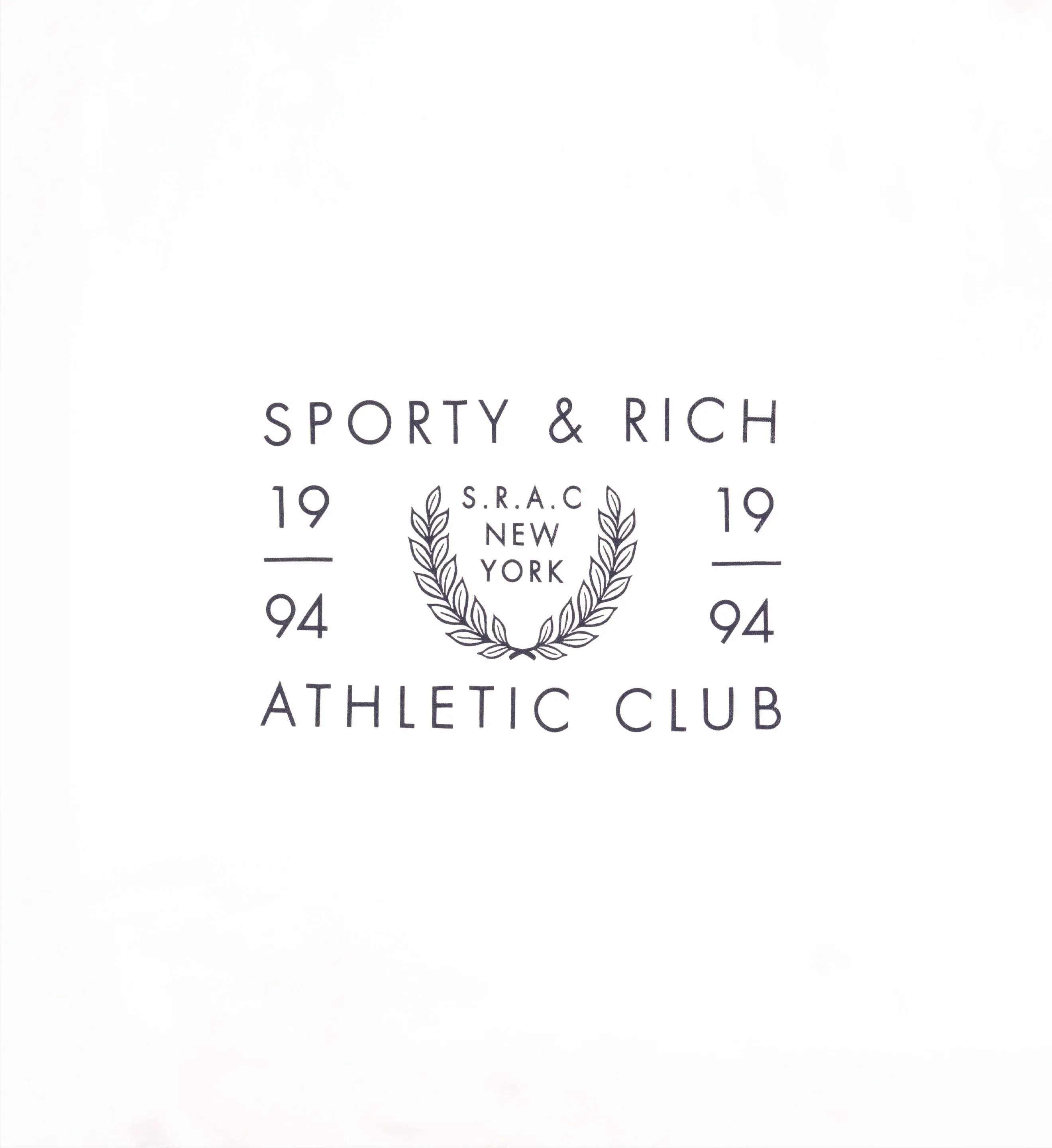 SRAC Crewneck - White/Navy