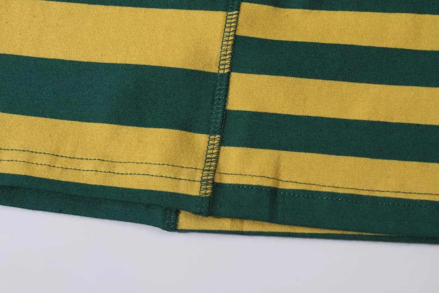 SSLR-Long-Sleeve-Tee-Shirts-for-Men-Crewneck T-Shirts Striped Cotton Causal