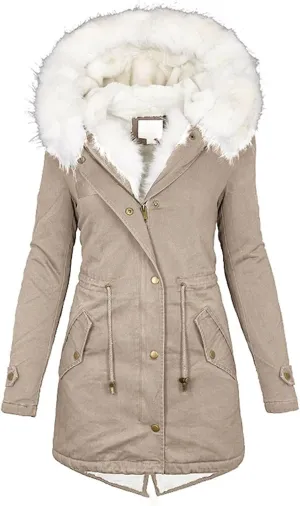 Stand Collar Long Sleeve Overcoat Slim Casual Thicker Fashion Women'S Coat Long Sleeve Zipper Short Down Coat De