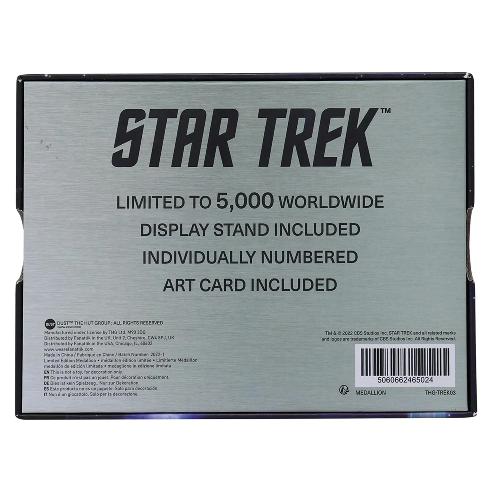 Star Trek Limited Edition Kobayashi Maru Medallion