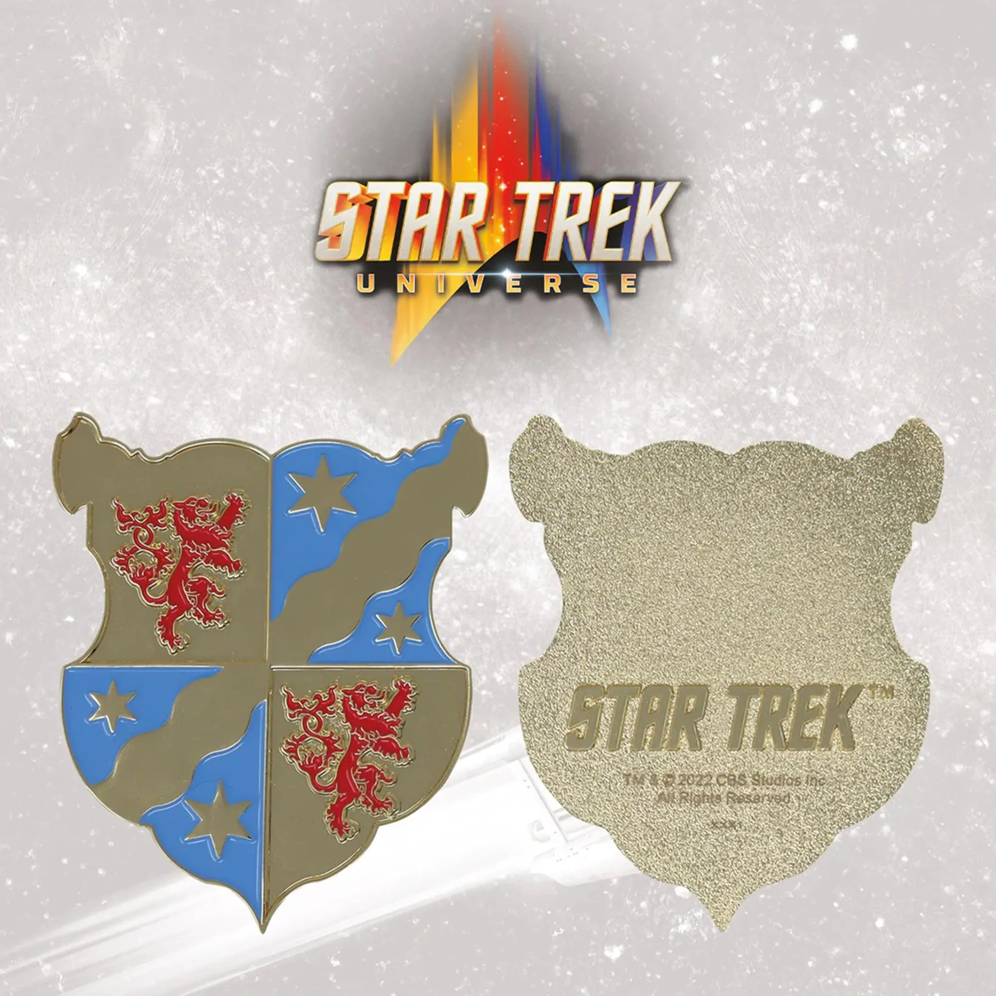 Star Trek Limited Edition Picard Family Crest Medallion
