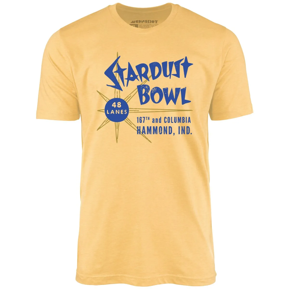 Stardust Bowl - Hammond, IN - Vintage Bowling Alley - Unisex T-Shirt