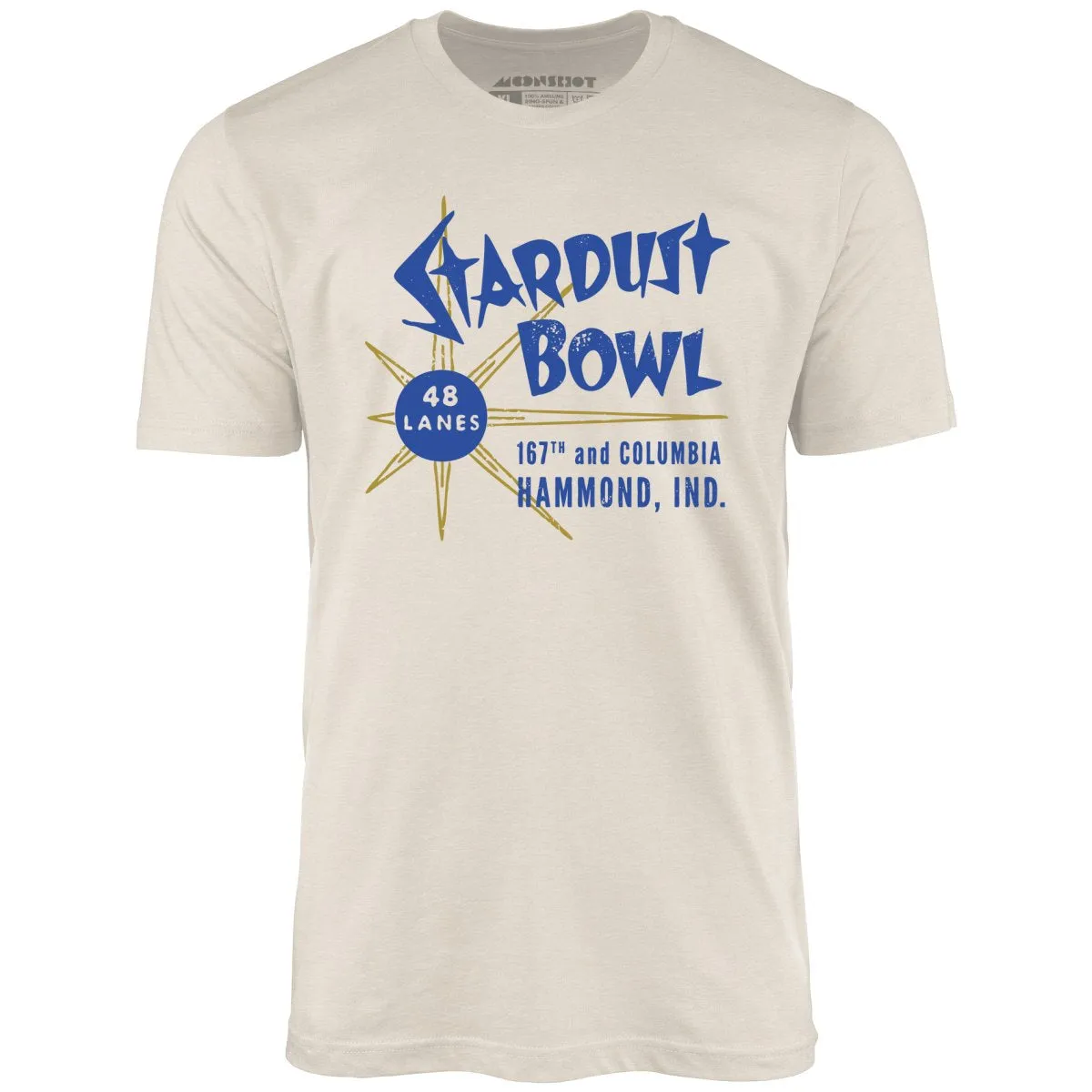 Stardust Bowl - Hammond, IN - Vintage Bowling Alley - Unisex T-Shirt