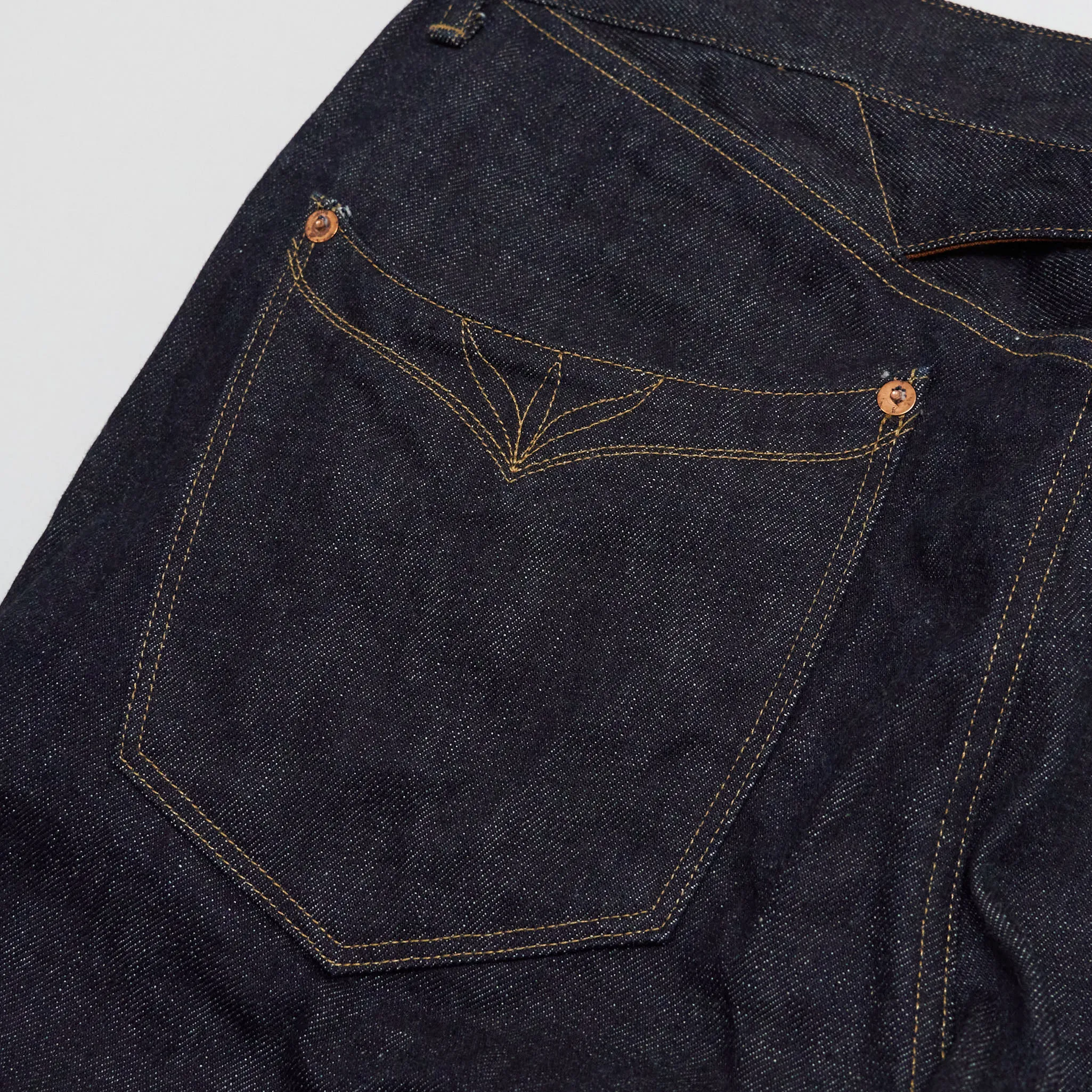 Stevenson Overall  CO. Cinch Back Western Denim Jeans
