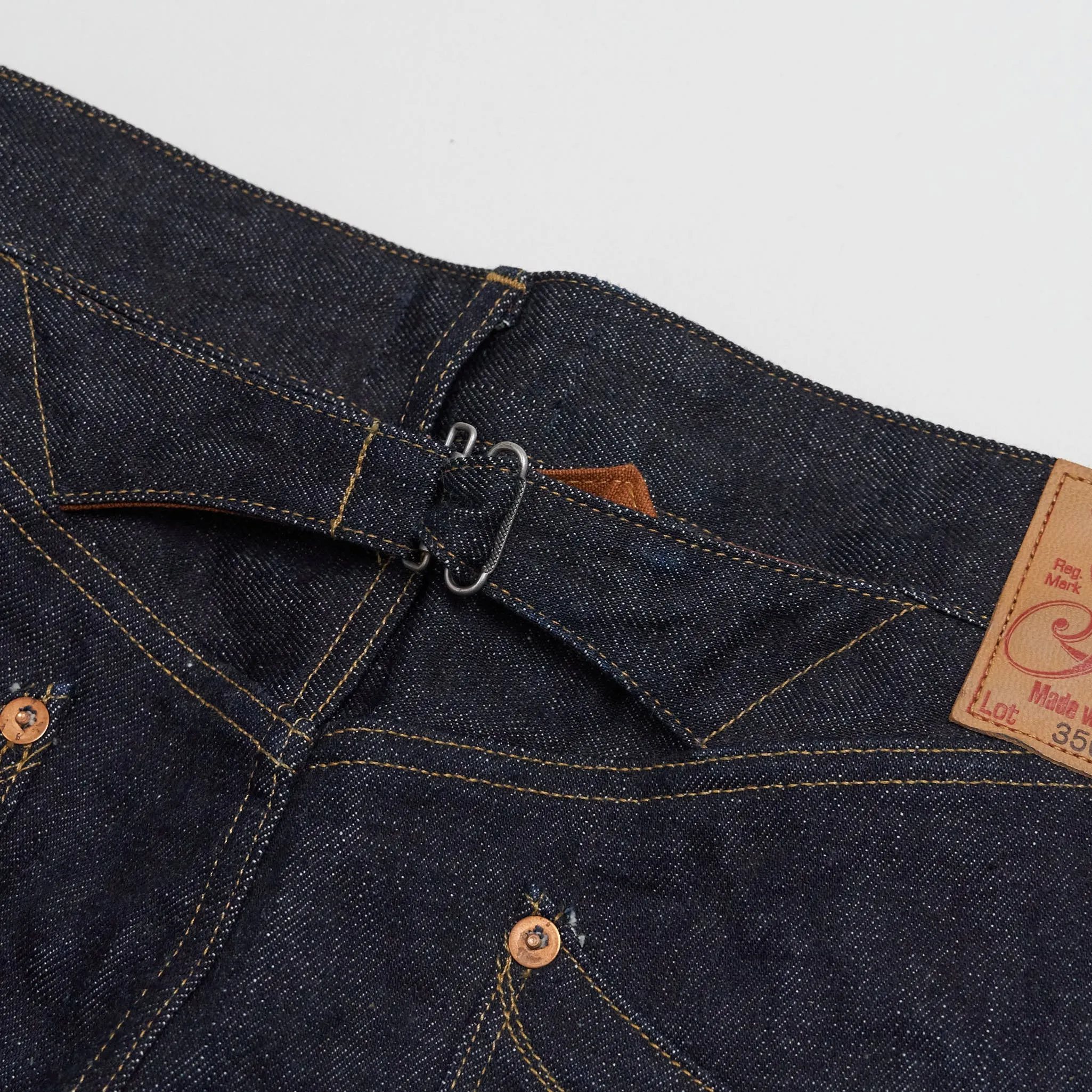 Stevenson Overall  CO. Cinch Back Western Denim Jeans