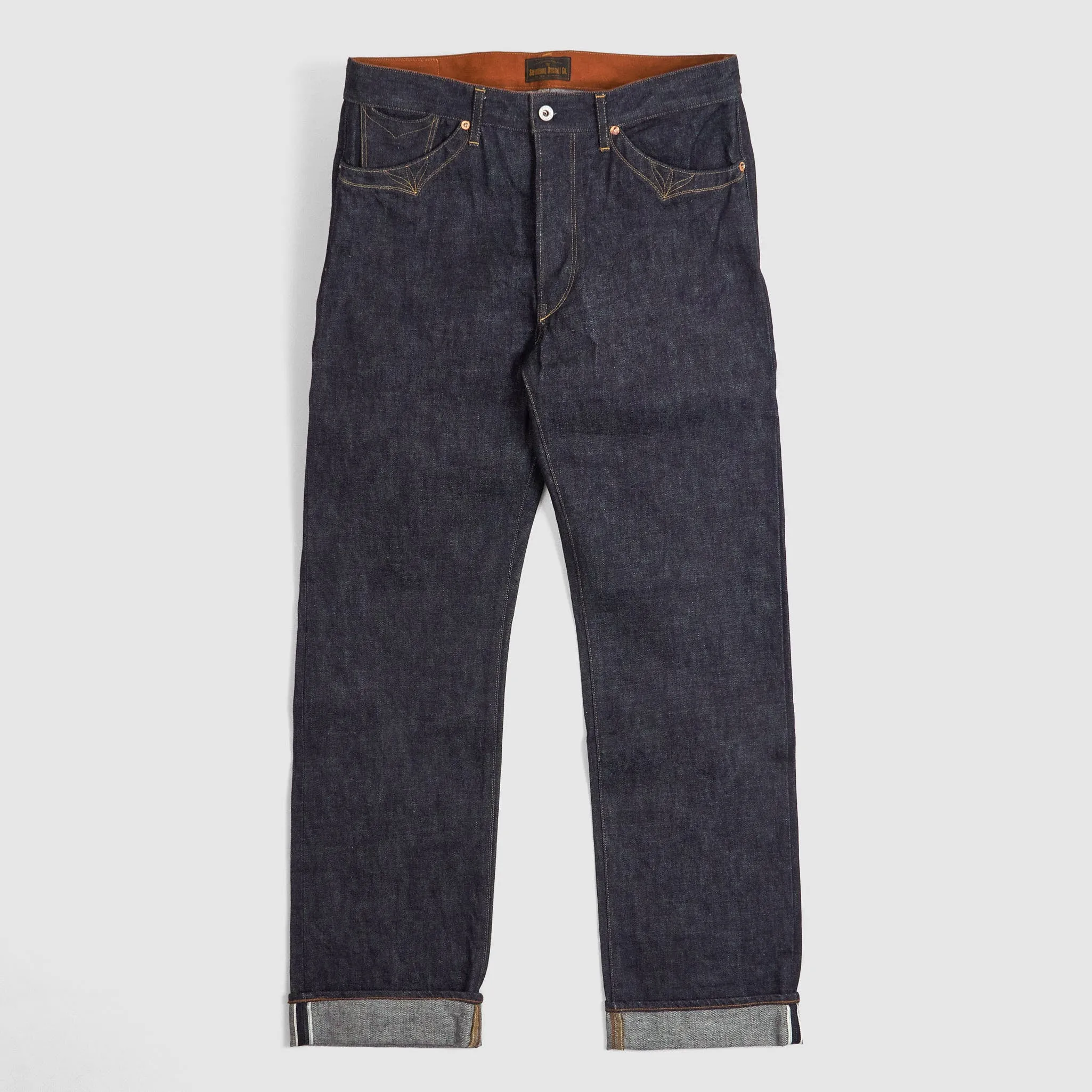 Stevenson Overall  CO. Cinch Back Western Denim Jeans