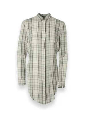 Stone Grey Flannel Shirt