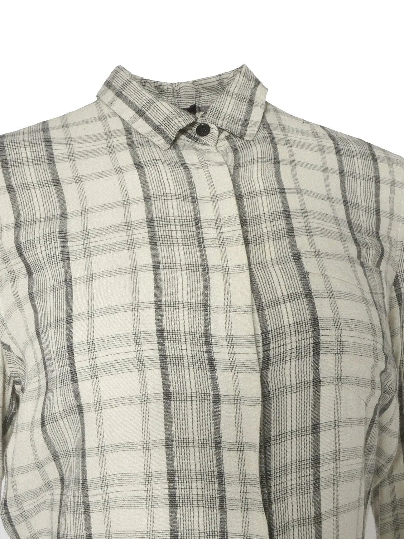 Stone Grey Flannel Shirt