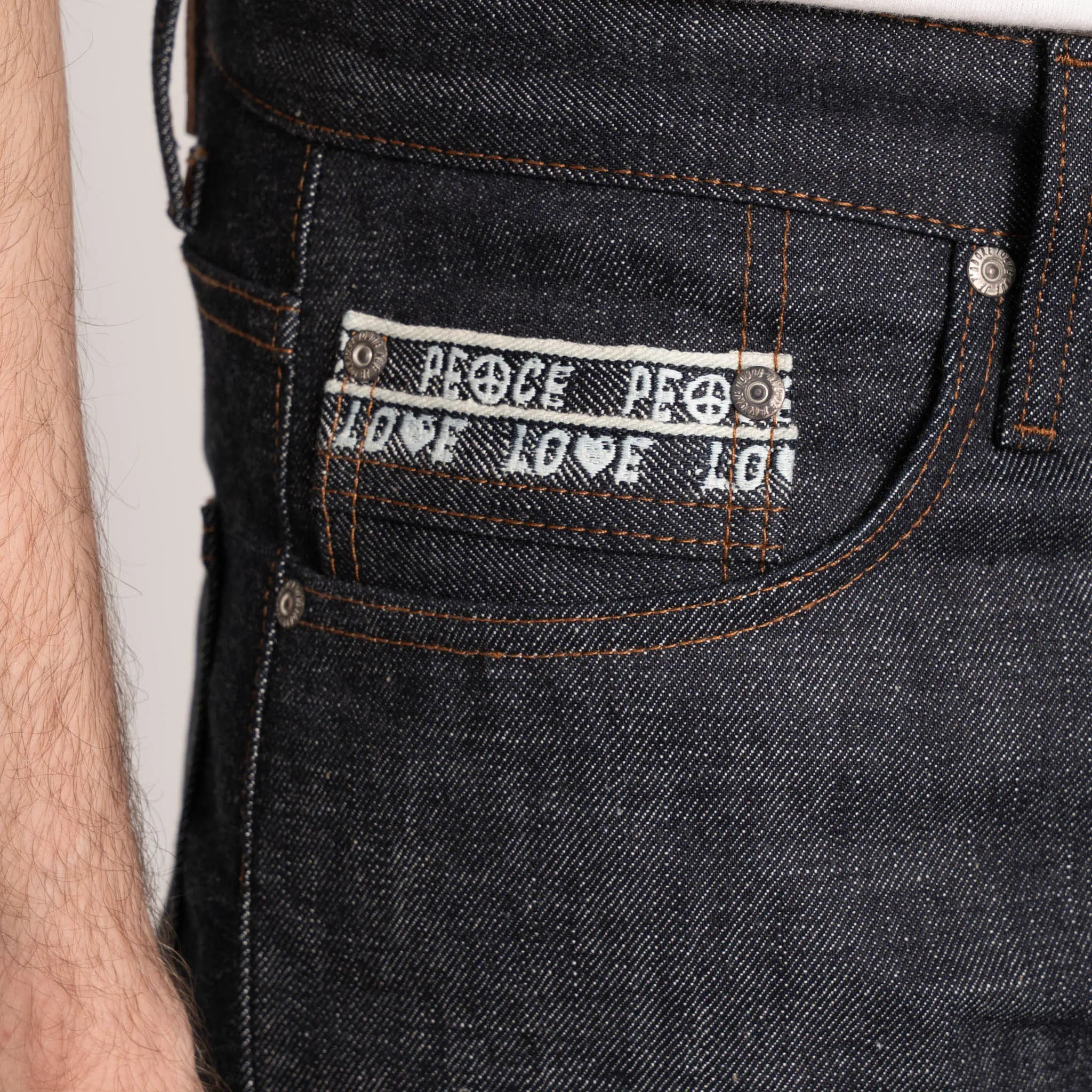 Strong Guy - Love   &   Peace   Selvedge