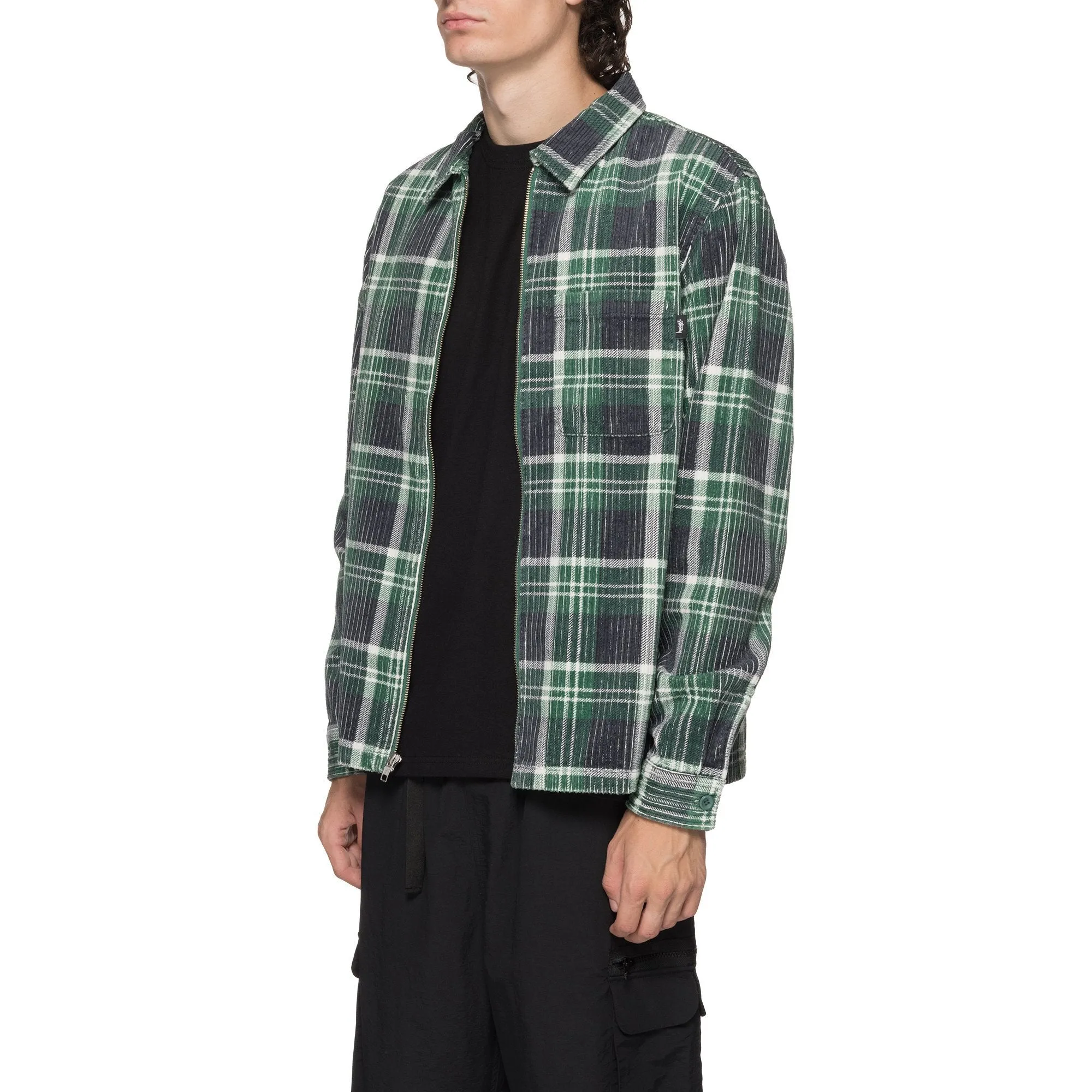 Stussy Big Wale Cord Zip Shirt [1110068]