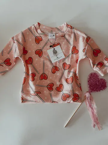 Sucker for you French Terry Crewneck