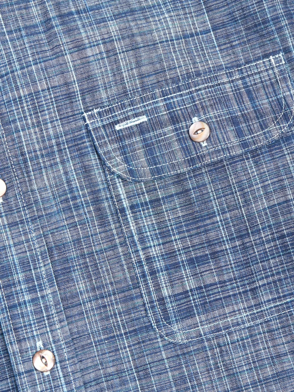 Sugar Cane Fiction Romance 6.9oz Indigo Kasuri Work Shirt