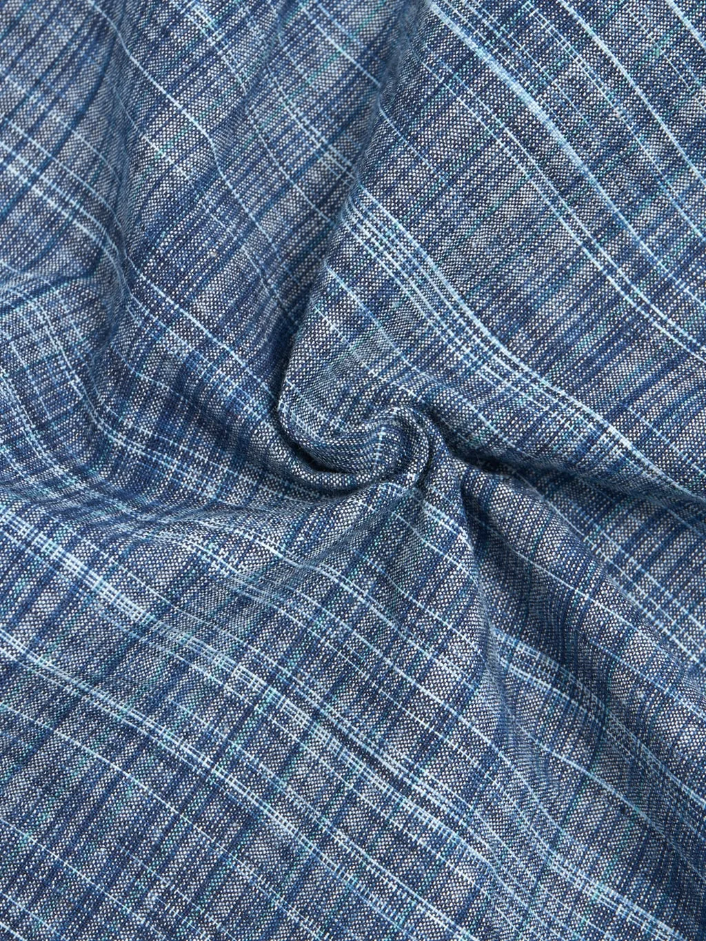 Sugar Cane Fiction Romance 6.9oz Indigo Kasuri Work Shirt