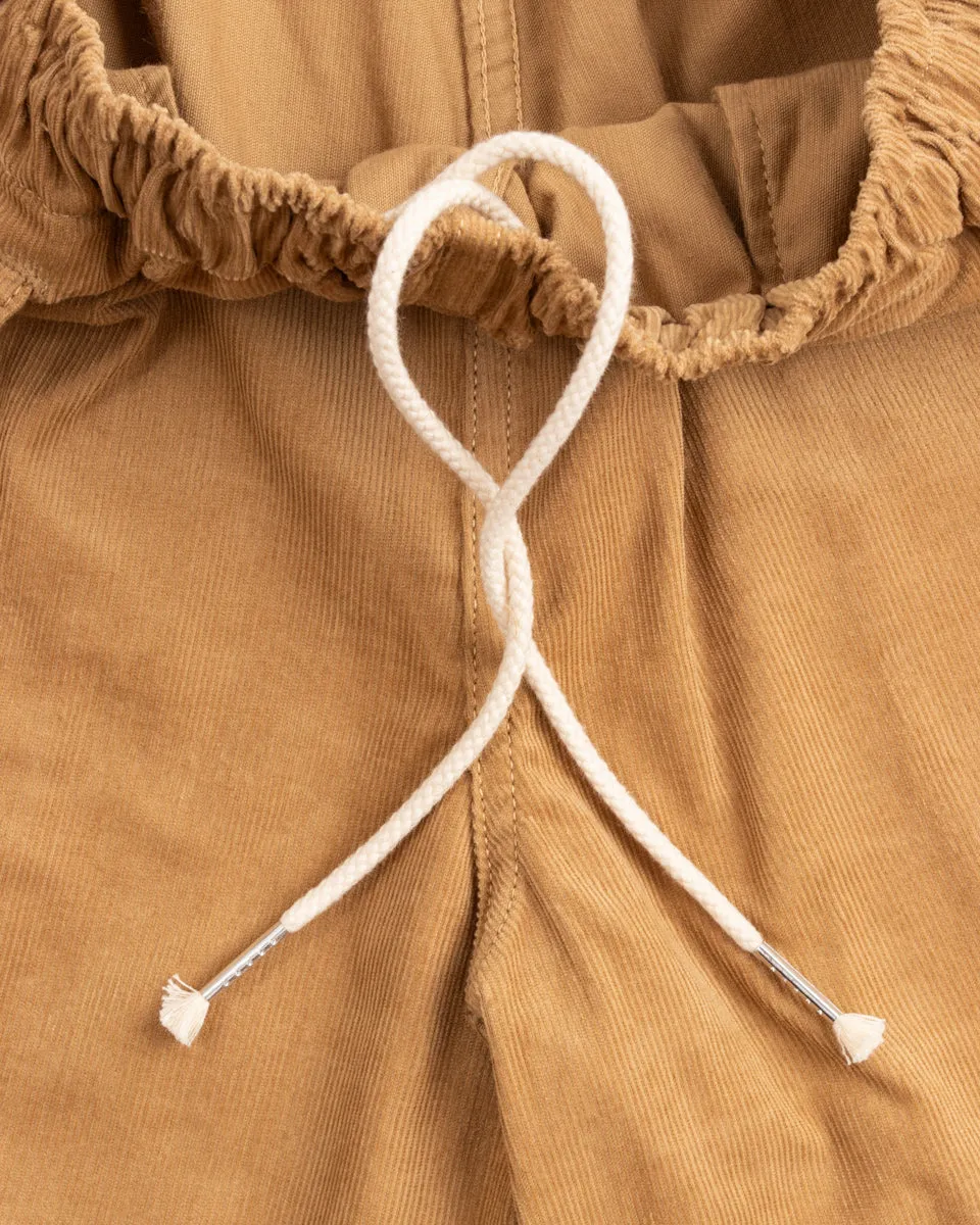 Summer Corduroy Swim Shorts - Beige