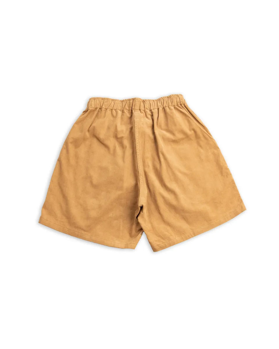 Summer Corduroy Swim Shorts - Beige