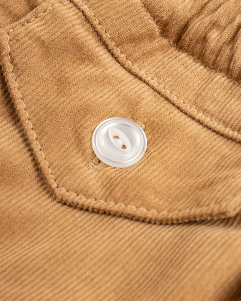 Summer Corduroy Swim Shorts - Beige