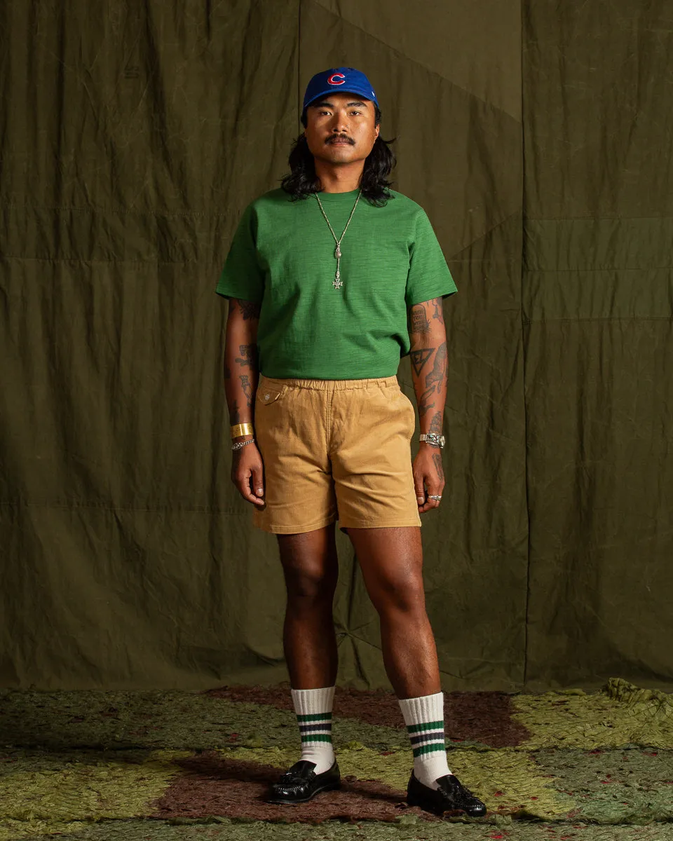 Summer Corduroy Swim Shorts - Beige