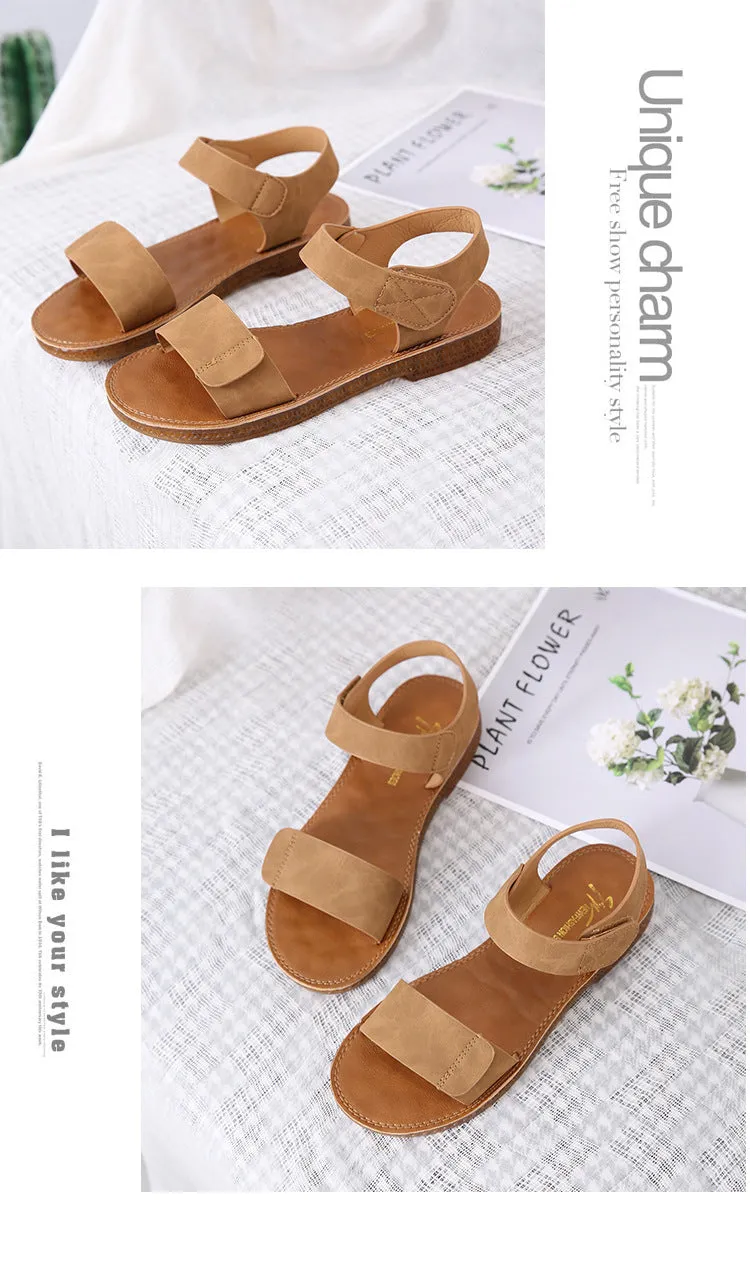 Summer Days Basic Strap Sandals
