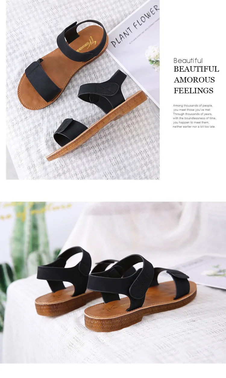 Summer Days Basic Strap Sandals
