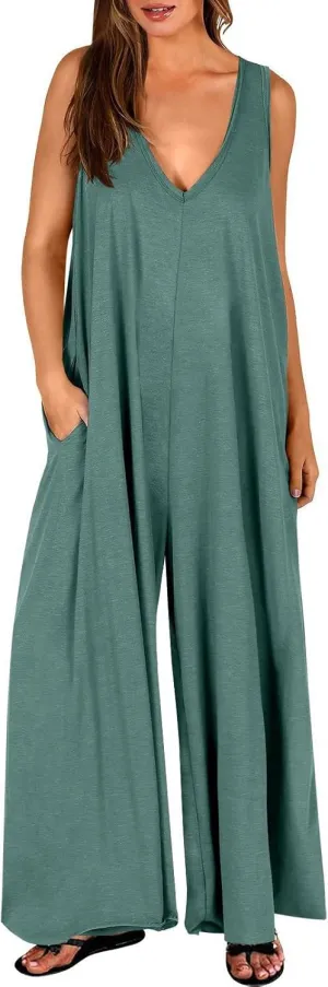 Summer Overalls for Women 2025 Summer Short Rompers for Women 2024 Sleeveless Tie Knot Strap Linen Rompers Jumpers